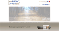 Desktop Screenshot of districtfloor.com